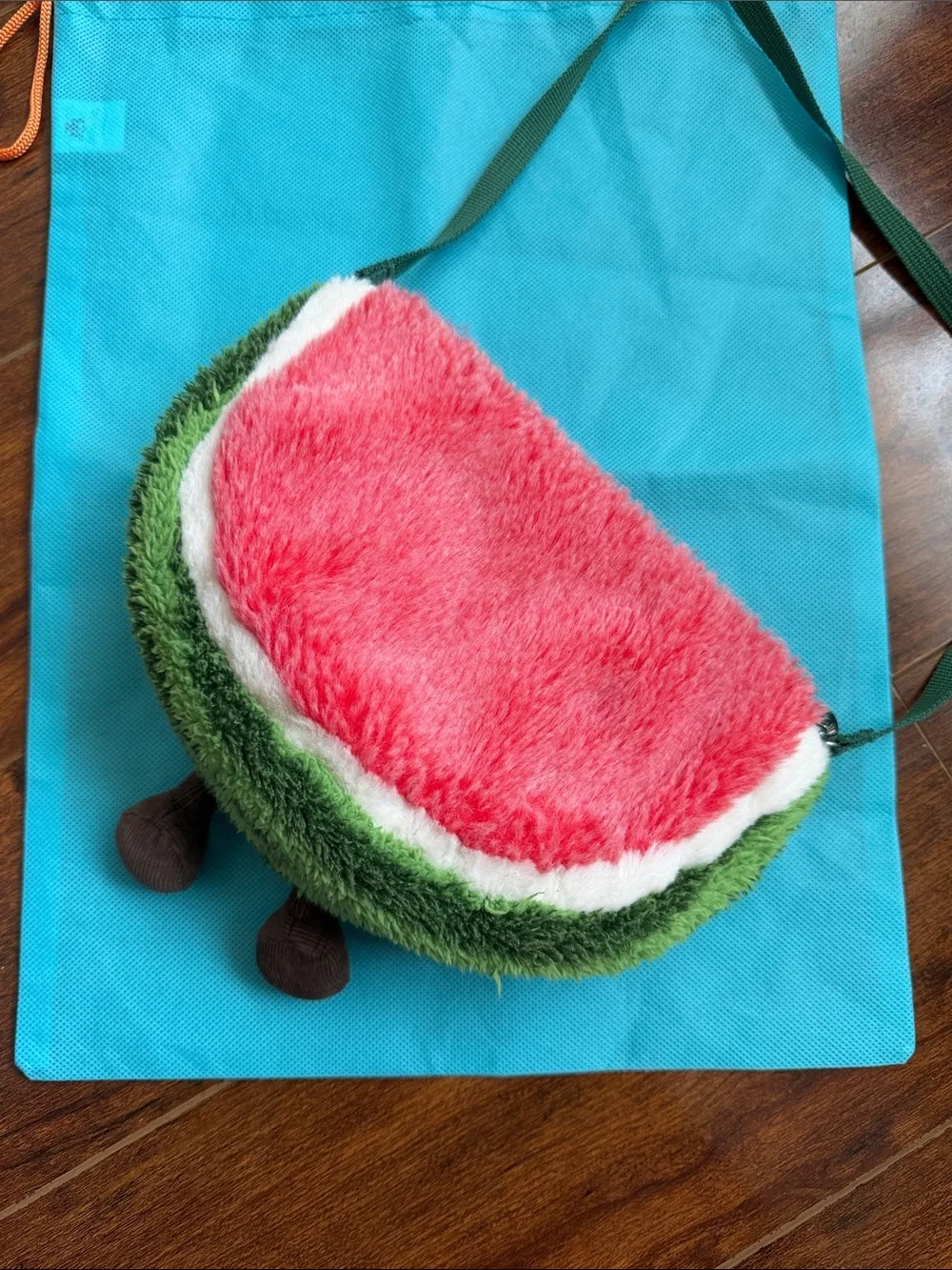 Jellycat Watermelon Plush Bag